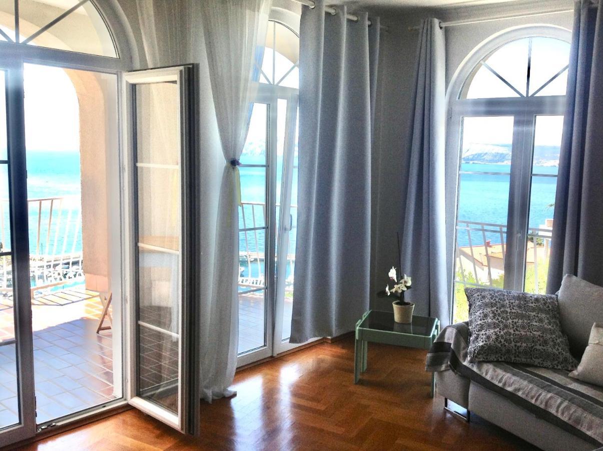 Die Appartements Glavas,Eckwohnunge Fuer 2 Personen Novi Vinodolski Esterno foto
